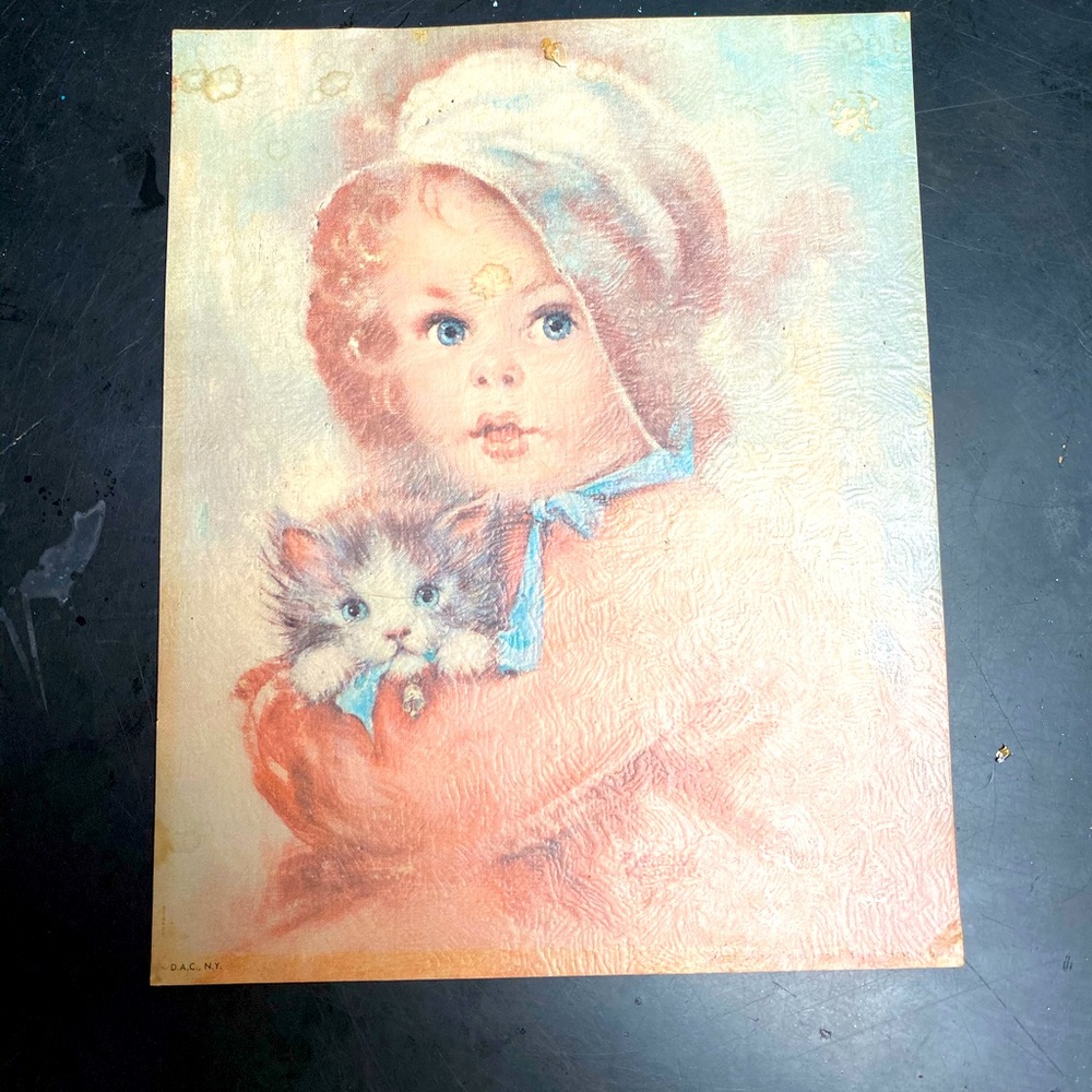 Vintage painting by Florence Kroger